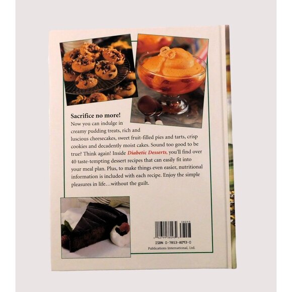 Favorite Brand Name Diabetic Desserts Cookbook 2002 Hardcover Recipes - Picture 2 of 7
